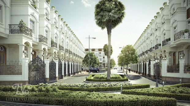 Litte Village: Khu biệt thự xanh trong lòng thành phố